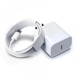 General Chargeur iPhone, chargeur Apple rapide iPhone Pack chargeur mural USB C chargeur iPhone rapide 3FT Type-C USB C vers câbles Lightning pour iPhone 14/13/12/11 Pro Max, Mini, 8, iPad/AirPods(3 pieds) 