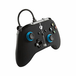 Power A Manette XBOX ONE-S-X-PC Noire Bleu hint EDITION Officielle + Casque Gamer PRO H3 SPIRIT OF GAMER XBOX ONE/S/X/PC