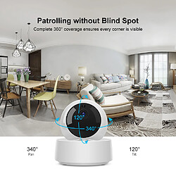 Avis Universal Mini caméra wifi caméra IP sans fil intelligente 360 infrarouge vision nocturne surveillance bébé caméra de surveillance