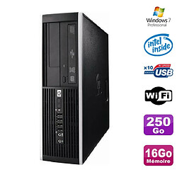 PC HP Elite 6000 Pro SFF E5400 2.7Ghz 16Go Disque 250Go WIFI W7 Pro · Occasion 