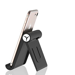 Support de téléphone portable support de téléphone portable support de téléphone portable support de table support de téléphone portable portable compatible avec iPhone 11 Pro Max XS, Galaxy S20 S10, Huawei P30 Pro jusqu'à 7,9 pouces (noir)