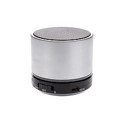 HIGH-TECH & BIEN-ETRE ENCEINTE HAUT PARLEUR BLUETOOTH MP3 SANS FIL iPHONE iPAD SAMSUNG GRISE + MICRO SD 2Go 