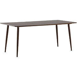 Venture Home Table de repas en MDF Polar 180 x 90 cm noyer. Table de repas en MDF Polar 180 x 90 cm noyer