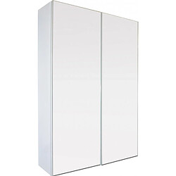 Degeo miroir modulo armoire 60 2 portes 