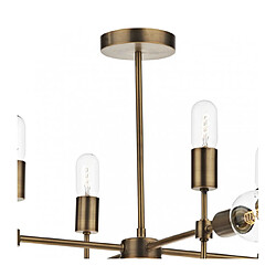 Luminaire Center Suspension Code or vieilli 12 ampoules