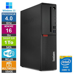 Lenovo M720s i5-8400 4GHz 16Go/1To Wifi W11 · Reconditionné 