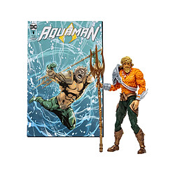 Mc Farlane DC Direct Page Punchers - Figurine et comic book Aquaman (Aquaman) 18 cm 