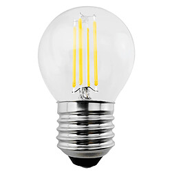 Maclean Ampoule à filament Edison rétro LED éclairage décoratif vintag blanc chaud G45 (E27 6W 600lm) 