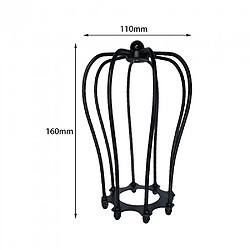 Acheter Universal Abat-jour recouvert pendentif lustre fil metal cage plafond cafe stick lampe lampe