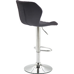 Acheter Non Tabouret de bar tissu liège chrome