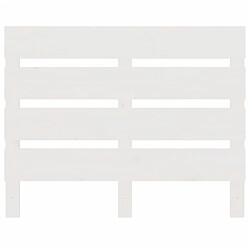 Acheter Maison Chic Tête de lit moderne pour chambre - Décoration de lit Blanc 90x3x80 cm Bois massif de pin -MN44603