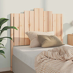 vidaXL Tête de lit 106x4x110 cm Bois massif de pin 