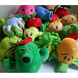 Universal Plantes et zombies, 2 peluches de fruits de dragon jouets de poupée (jaune/vert)