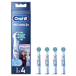 Oral-B Pro Kids Brossettes Disney La reine des neiges, 4 Unités 