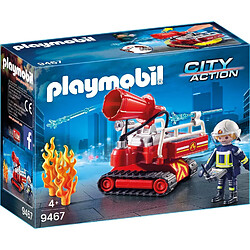 Playmobil® PLAYMOBIL 9467 City Action - Pompier avec robot d'intervention