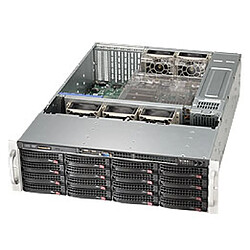 Supermicro 836BE1C-R1K03B unité centrale Rack Black 1000 W