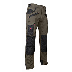 Pantalon Tourbe LMA Taupe / Noir - T.52 - 1489 T.52