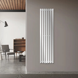 LuxeBath Stella Radiateur design Panneau Radiateur Chrome 370x1400 mm 