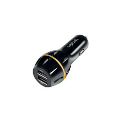 LogiLink Chargeur USB pour voiture, 2 ports ()