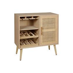 Buffet Range Bouteilles En Bois Selma - Ostaria