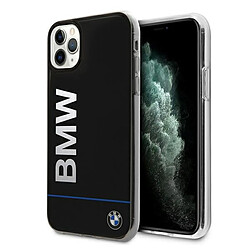 etui bmw bmhcn58pcubbk iphone iphone 11 pro 5,8" noir coque dur signature printed logo 