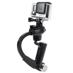 Wewoo Stabilisateur noir pour GoPro HERO4 / 3 + / 3 spécial Bow Type Balancer Selfie Stick Monopode Mini Trépied