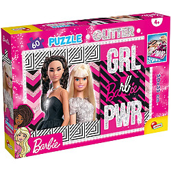 Lisciani BARBIE ? GLITTER PUZZLE 60 PIECES? GIRL SQUAD, 81172 