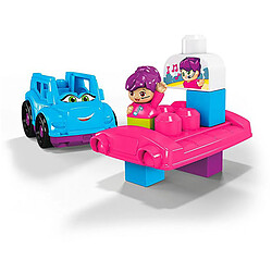 Mega Bloks First Builders Tina Tour Bus avec gros blocs de construction, jouets de construction pour tout-petits (6 pièces)