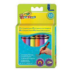 Crayola - 52-016T - Loisir Créatif - Crayon Lavable - Triangulaire - Mini Kids