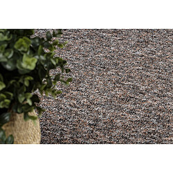 RUGSX TAPIS CERCLE SUPERSTAR 310 BEIGE MARRON cercle 150 cm pas cher