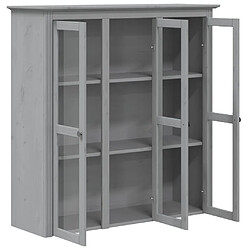 Acheter vidaXL Buffet BODO gris 115,5x43x200,5 cm bois massif de pin