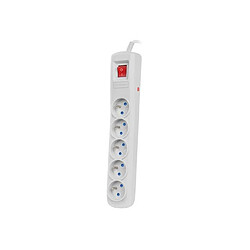 Natec Surge protector Bercy 400 1,5m 5 sockets grey