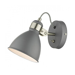 Luminaire Center Spot Frederick Chrome satiné,Gris mat 1 ampoule 1,8cm Coloris : Chrome satiné,Gris matNombre d'ampoules : 1Type d'ampoule : E14Ampoules incluses : NonIP20Hauteur en Cm : 1,8Largeur en Cm : 1,3Profondeur en Cm : 2,4Lumi