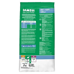 IAMS Croquettes au poulet - Grande race - 3kg - Pour chien