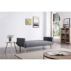 Avis Concept Usine Canapé scandinave convertible 3 places gris BERLIN