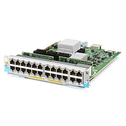 HP Hewlett Packard Enterprise 20-port 10/100/1000BASE-T PoE+ / 4-port 1/2.5/5/10GBASE-T PoE+ MACsec v3 zl2 module de commutation réseau