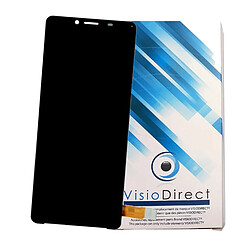 Visiodirect® Ecran complet : vitre tactile + ecran LCD compatible avec Sony Xperia 10 II 5G taille 6.0" XQ-AU51, XQ-AU52 + kit outils 