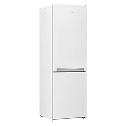 Réfrigérateur combiné 54cm 262l statique blanc - RCSA270K40WN - BEKO