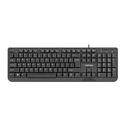 Clavier Natec TROUT SLIM Noir 