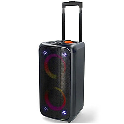 Avis NEDIS ENCEINTE SONO PORTABLE PARTY KARAOKE TYPE JBL BLUETOOTH 240W MOBILE USB TWS LED RGB + TELECOMMANDE HAUTE QUALITE