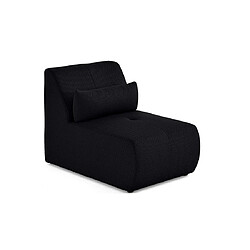 Lisa Design Onyx - fauteuil sans accoudoirs - en tissu mailles 3D Onyx - fauteuil sans accoudoirs - en tissu mailles 3D - Noir