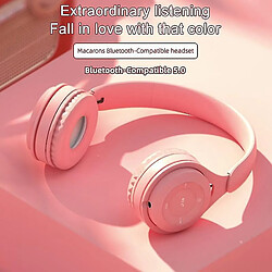 Acheter Universal Couleur casque musique casque auto-jumelé bluetooth compatible sans fil