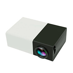 Wewoo Vidéoprojecteur LED Projecteur de cinéma maison portable 400LM avec télécommandeprise en charge des interfaces HDMIAVSD et USBbatterie au lithium intégrée de 1 300 mAh noir