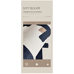 LUUCOZK Zone du salonTapis et moquettes antidérapants pour décoration d'intérieur - Un coin d'isolement F-160x230cm pas cher