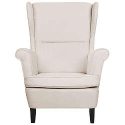 Beliani Fauteuil Beige clair ABSON pas cher