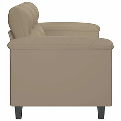 Acheter Maison Chic Canapé à 3 places,Canapé droit,Sofa de Salon,Banquette Taupe 180 cm Tissu microfibre -GKD324276