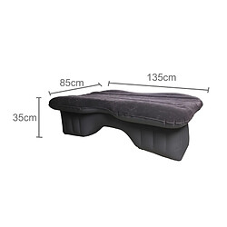 Wewoo Voiture Voyage Gonflable Matelas Air kaki Lit Camping Universel SUV Dos Siège Canapé Avec Protection Air Coussin Kaki pas cher