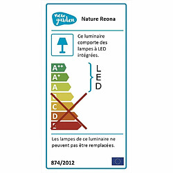 Acheter New Garden Suspension extérieure en bambou avec led Reona.