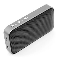 Yonis Mini Enceinte Bluetooth Ultrafine TF Mains-Libres Mini Enceinte Bluetooth Ultra-Mince Portable Extérieure Support Carte TF et Appel Mains-Libres Noir YONIS