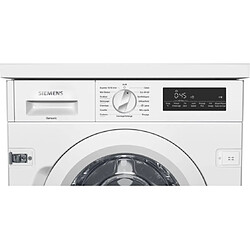 Avis Lave-linge intégrable 8kg 1400 tours/min - WI14W549FF - SIEMENS